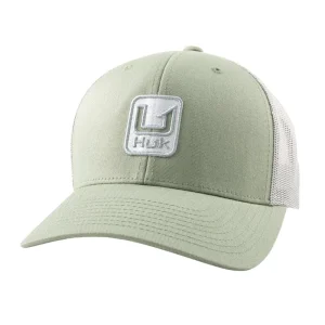 Huk Men's Stacked Seagrass Trucker Cap