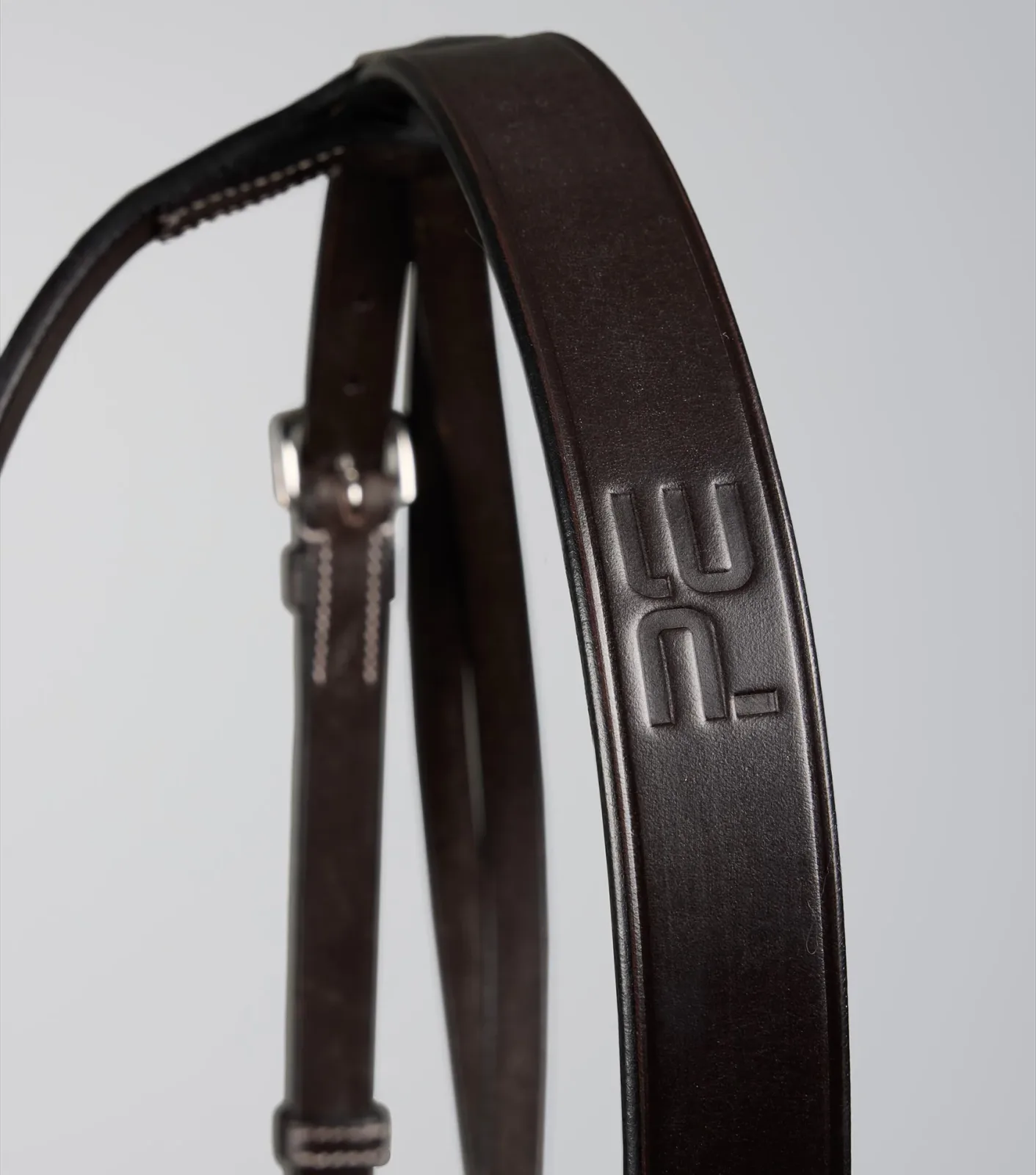 Hunter Snaffle Bridle Dark Havana - Image 2