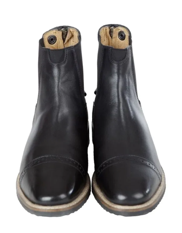 Huntley Ladies Leather Paddock Boots - Image 2