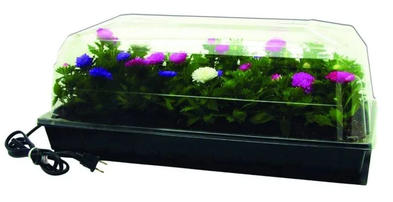 Hydrofarm Hot House With Heat Mat 72 Cell Dome - Image 2