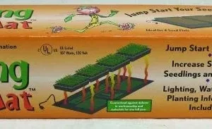 Hydrofarm Seedling Heat Mat 9 x 19.5 Black