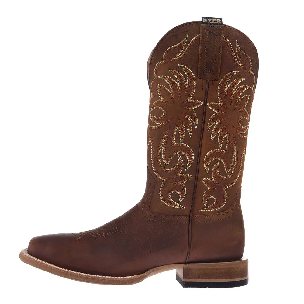 Hyer Boots Men's Burdett Brown Butter Cowhide Vamp 13 - Image 2