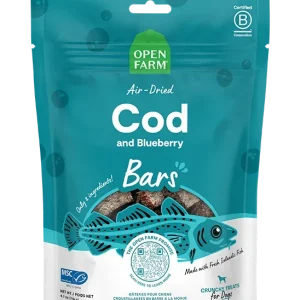 Icelandic Air-Dried Cod & Blueberry Dog Treat Bars