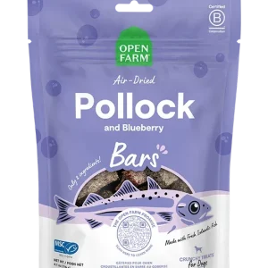 Icelandic Air-Dried Pollock & Blueberry Dog Treat Bars