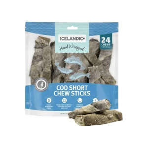 Icelandic+ Cod Skin Fish Chew Sticks Dog Treats