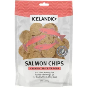 Icelandic+ Salmon Chips Crunchy Dog Treats