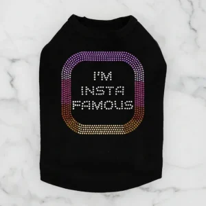I'm Insta Famous Dog Tank - Many Colors