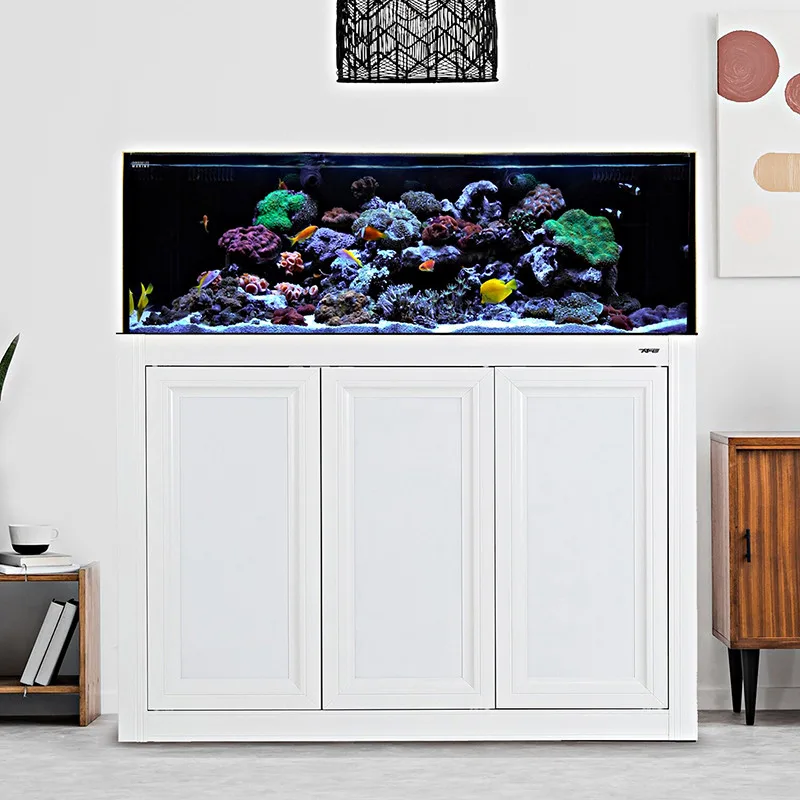 IM SR Pro 2, 80 AIO Aquarium w/ APS Stand - White