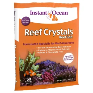 Instant Ocean Crystals Reef Salt Mix 50 gal bag