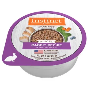 Instinct Minced Rabbit Recipe Wet Cat Food