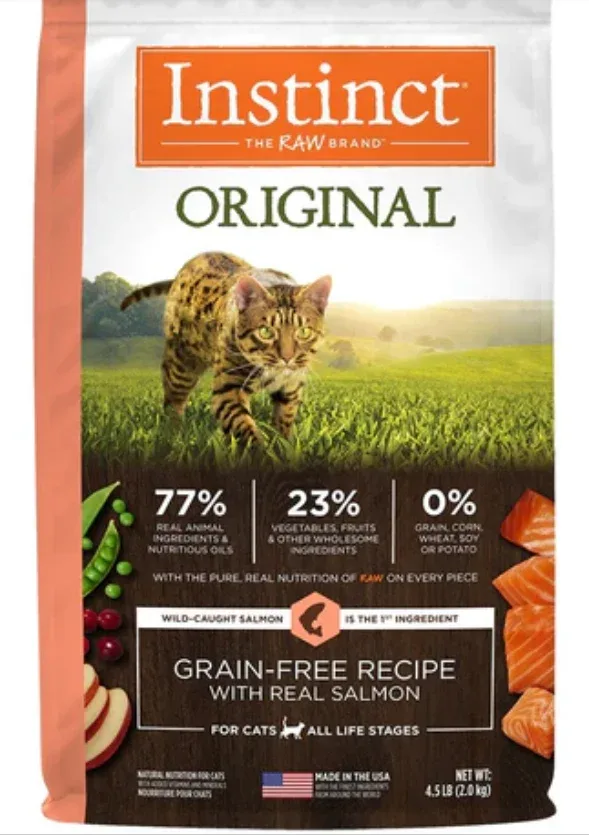 Instinct Original Grain Free Recipe with Real Salmon Natural Dry Cat Food