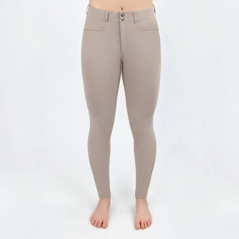 Irideon Ladies Camber Knee Patch Breeches 24 Black - Image 2