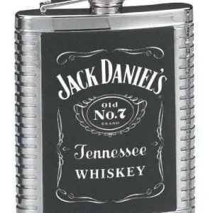 Jack Daniel's Bottle Label Stainless Steel Flask 5