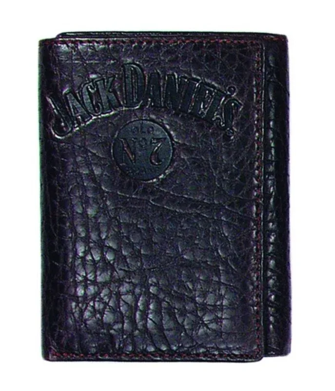 Jack Daniel's Mens Signature Collection Trifold Wa