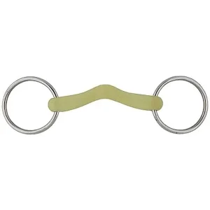Jacks Apple Low Port Ring Snaffle Bit 5" Stainless