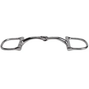 Jacks Curved Mouth Dee Ring Bit