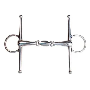 Jacks Elliptical Link Full Cheek Bit 5" Stainless