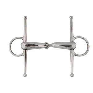 Jacks Hollow Jointed Full Mouth Cheek Bit 5" Stain