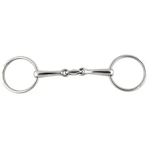 Jacks Horizontal Elliptical Link Bradoon Bit 5-1/2