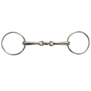 Jacks Horizontal Elliptical Link Bradoon Bit 5-3/4