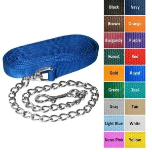 Jacks Lead Shank with 30" Chrome Plated Chain
