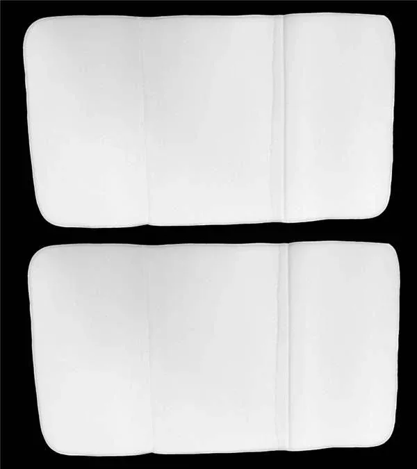 Jacks No Bow Wraps - Sold in Pairs 18" x 32" White