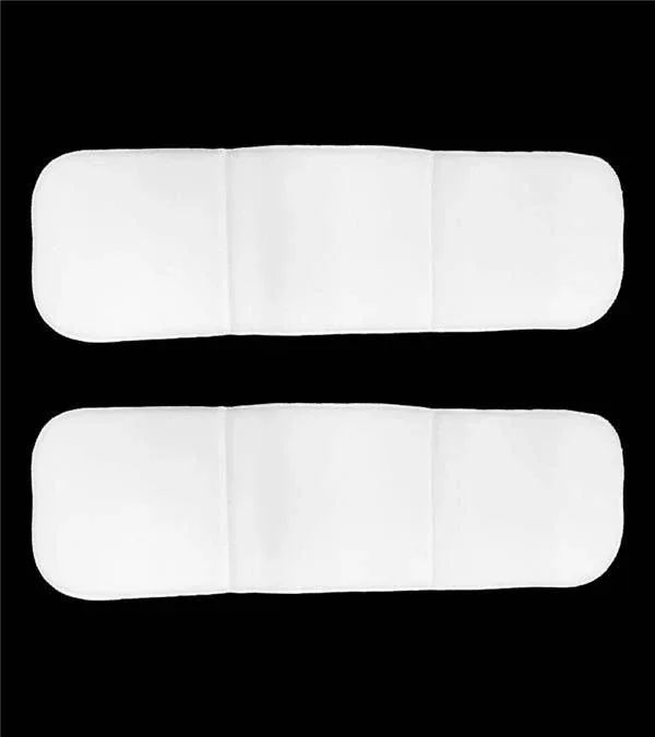 Jacks No Bow Wraps - Sold in Pairs 8" x 26" White
