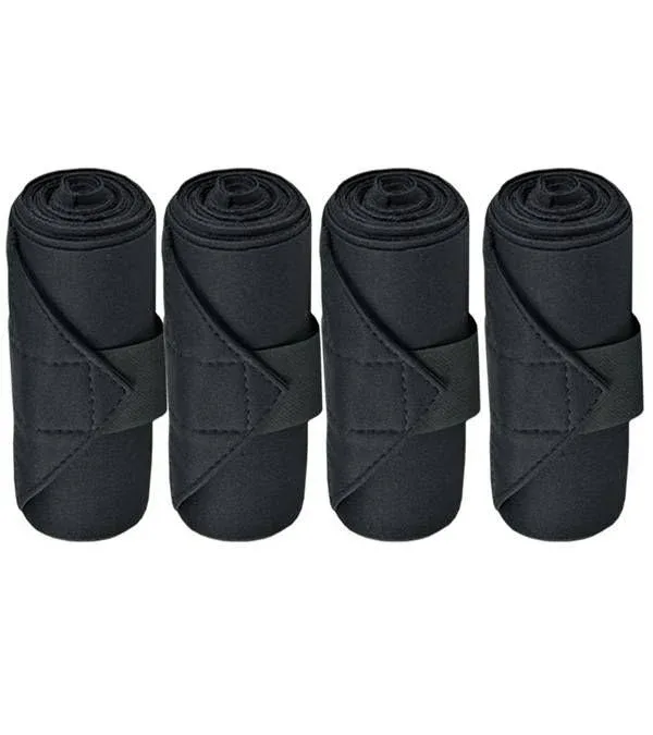 Jacks Standing Wraps - Set of 4 5.5" x 16' Black