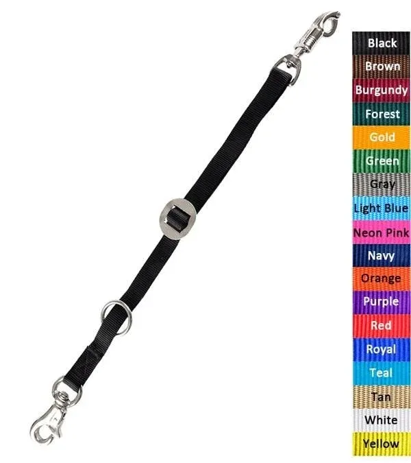 Jacks Trailer Tie with Iron Bull Snaps Adjusts to - Image 2