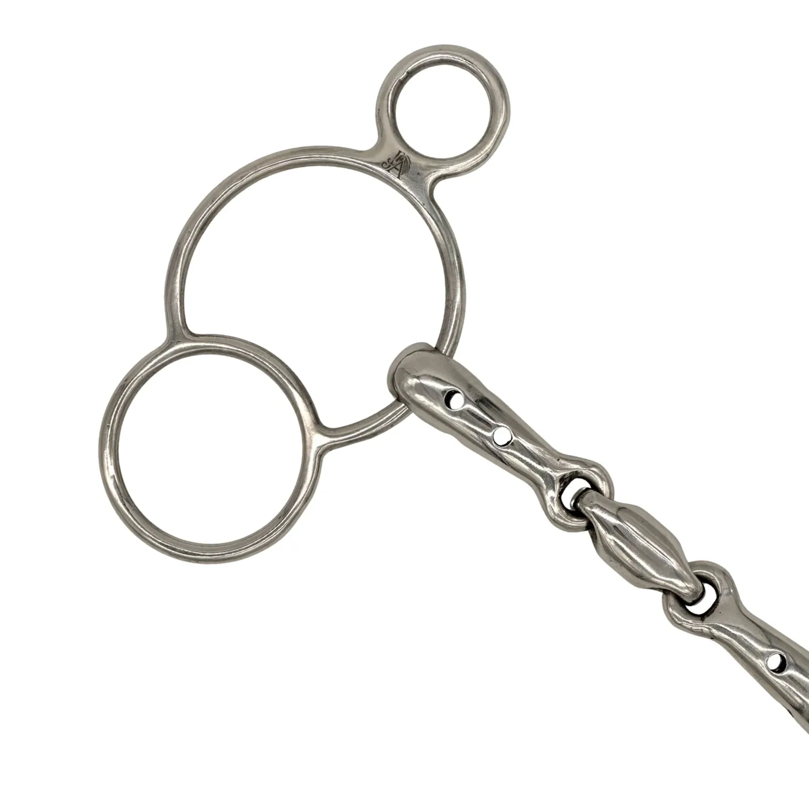 Jake Adams Double Jointed Whistle Mouth 2 Ring 5in - Image 2