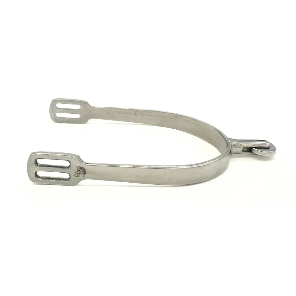 Jake Adams Horizontal Rowel Spur Medium Neck