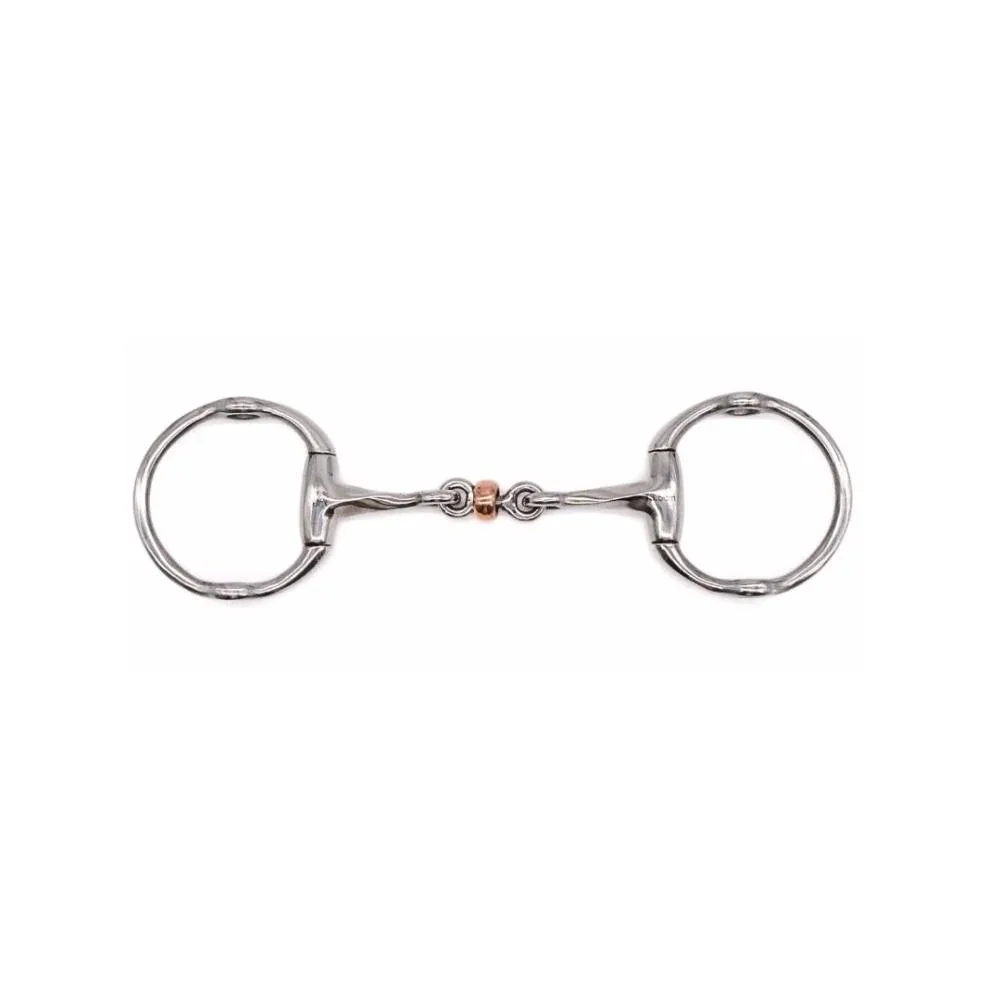 Jake Adams Twisted Copper Roller Fixed Gag 5.25in