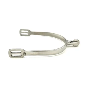 Jake Adams Vertical Smooth Rowel Spur Medium Neck