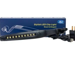 JBJ Black Nano LED Clip Light 5 watt All White LEDs