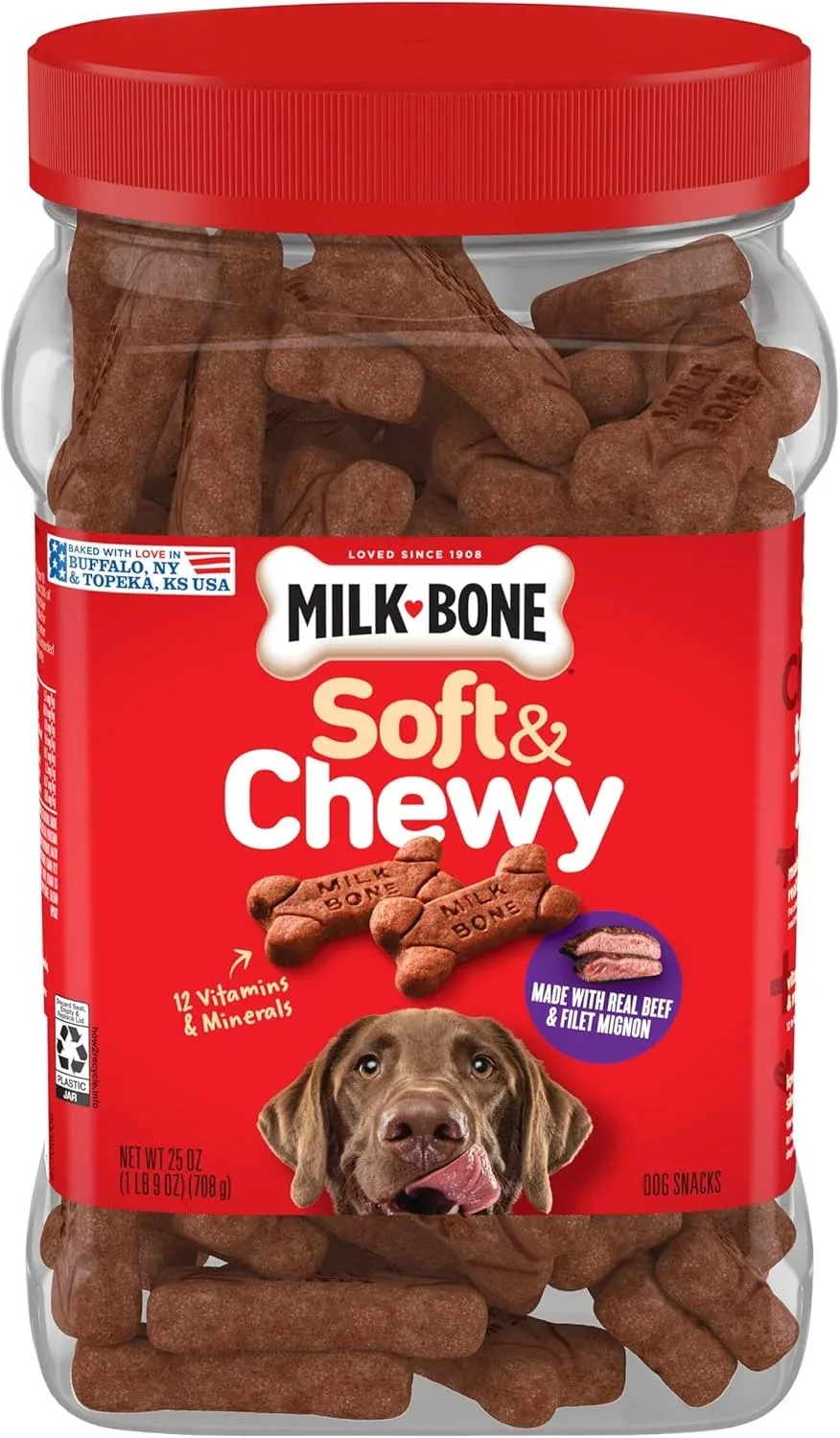 Jm Smucker Co Milk-Bone Soft & Chewy Treats 25oz