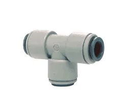 John Guest 1/4" x 1/4" x 1/4" Union Tee- White