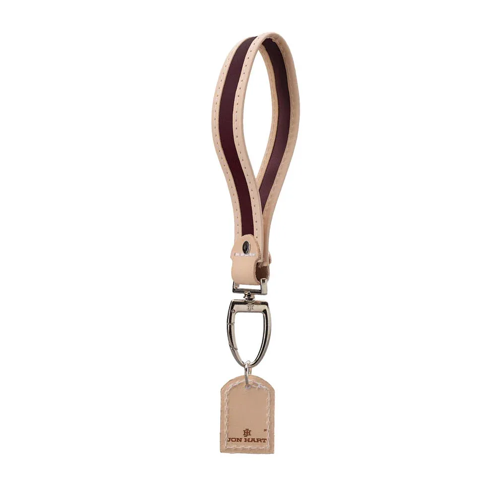 Jon Hart Design Pearl Burgundy Coated Keychain - Image 2