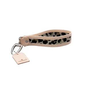 Jon Hart Design Pearl Leopard Coated Keychain