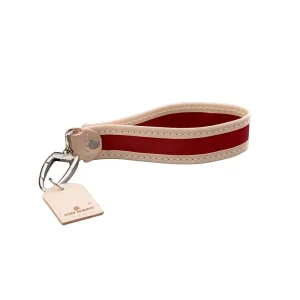 Jon Hart Design Pearl Red Coated Keychain