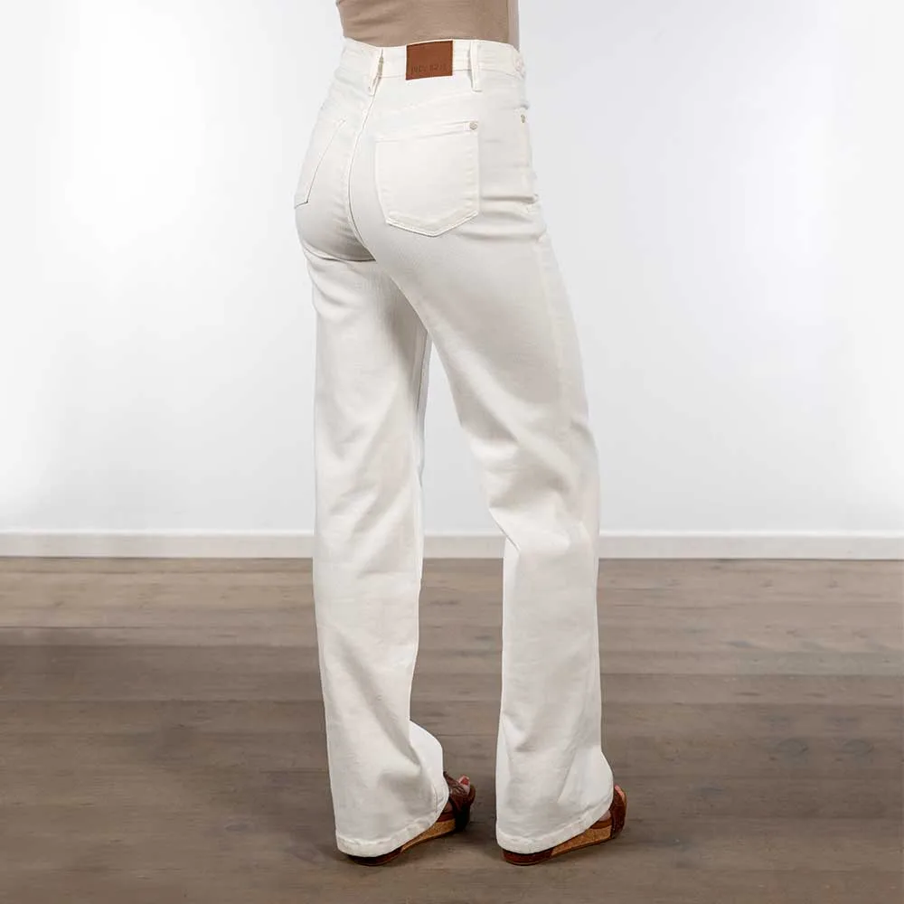 Judy Blue High Waisted Braided Wide Leg Jeans