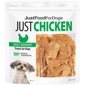 JustFoodForDogs Chicken Breast Dog Treats