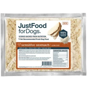 JustFoodforDogs Sensitive Stomach Low Fat Frozen Cooked Dog Food