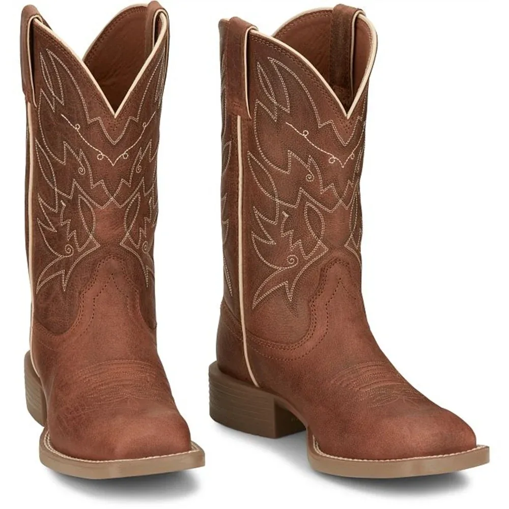 Justin Ladies Halter 11" Western Boots - Image 2