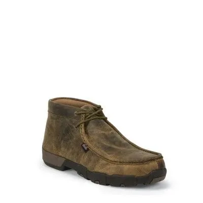 Justin Mens Prem Steel Dark Moc Work Shoes - Image 2