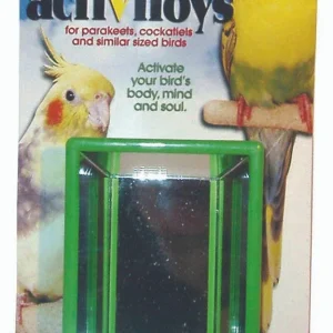 JW Pet ActiviToy Hall of Mirrors Bird Toy Assorted One Size