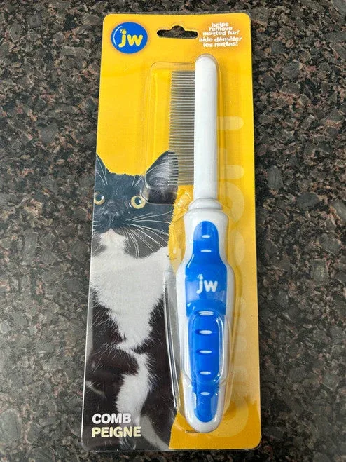 JW Pet Company Grip Soft Cat Comb {L+1x} (DD) - Image 2