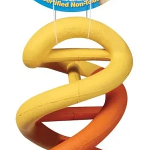JW Pet Dogs in Action Rubber Dog Toy Multi-Color LG
