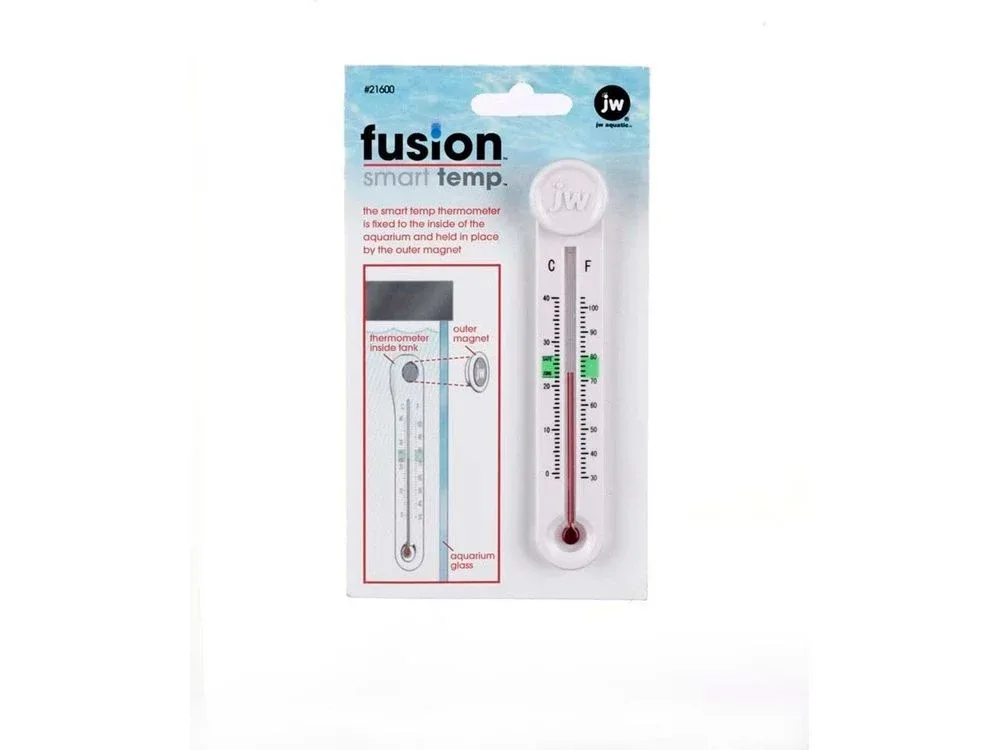 JW Pet Fusion Smart Temp Aquarium Thermometer White, 1ea/One Size - Image 2