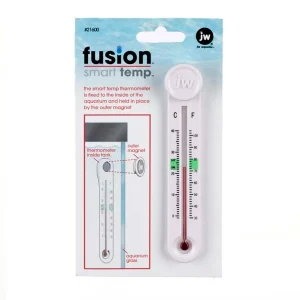 JW Pet Fusion Smart Temp Aquarium Thermometer White, 1ea/One Size