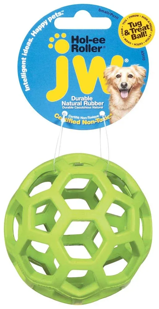 JW Pet Hol-ee Roller Dog Toy Assorted SM